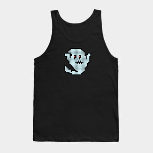 8-Bit Ghost Tank Top